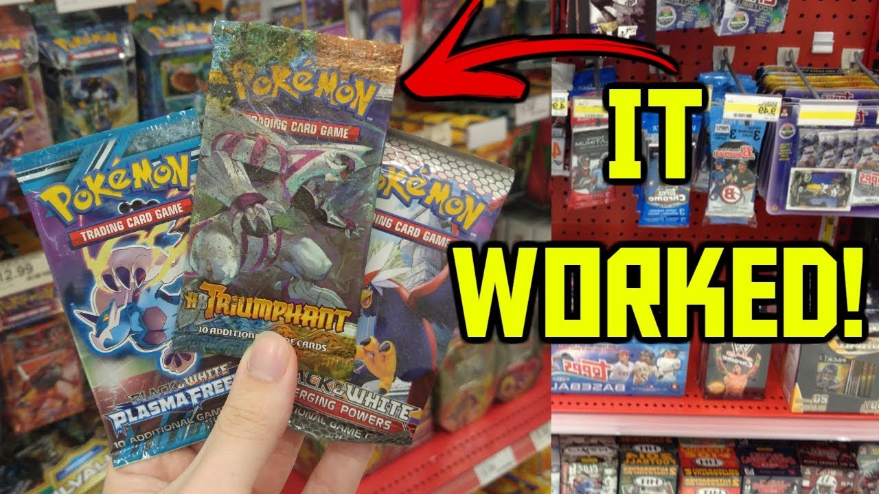 FINDING RARE OLD POKEMON PACKS AT THE STORE! | Fur - YouTube