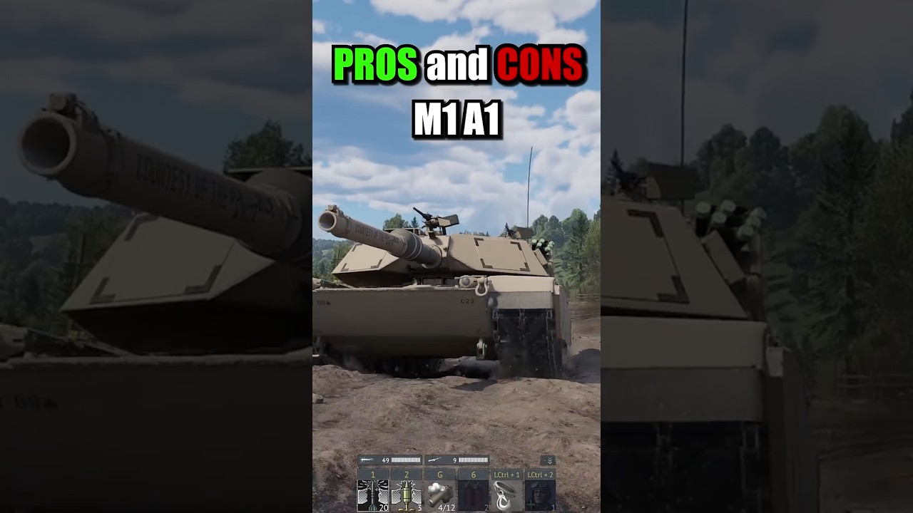 Плюсы и минусы M1A1 Abrams