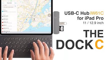 innowatt THE DOCK C (Model iW61C) for Apple iPad Pro 2018 11/12.9 inch