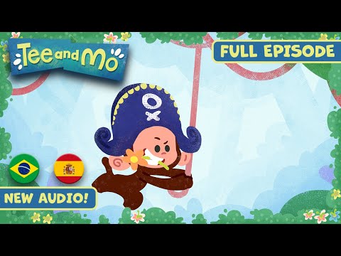 Treasure Hunt | Tee and Mo 🐒 Season 1, Episode 27 | 8+ MINS!