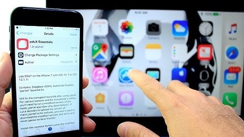 iOS 10 on MacBook Pro with Touch Screen, iPhone 7 Jailbreak YaluX Essentials & More !