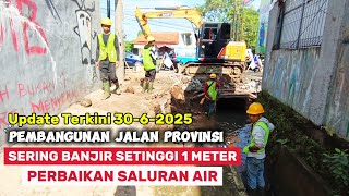 MACET TOTAL‼️SEDANG ADA PERBAIKAN SALURAN AIR DI JALAN PROVINSI CILEUNGSI