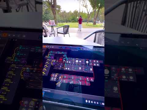 ⚡️Pug & GlitchBeat(・ω・)🎛️🐶 #shorts  #bitwig #dtm