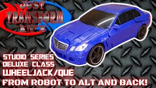 JUST TRANSFORM IT!: Studio Series Deluxe Wheeljack/Que (DotM)