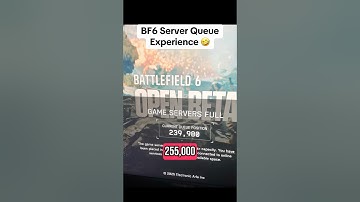Battlefield 6 Server Queues are Cooked 🤣 #gaming #battlefield6 #bf6
