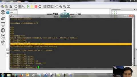 CCNA วิธีการ Configuring EIGRP สำหรับ IPv6 โดย Mr.Jodoi
