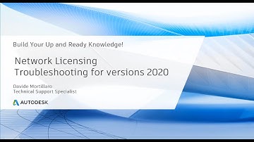 Up and Ready Webinar | Network Licensing Troubleshooting in versions 2020