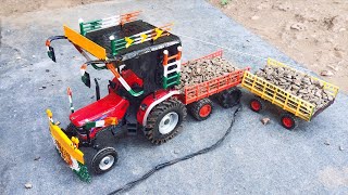 😛Arjuna novo tractor 2 trolley video || uk mini tractors murari