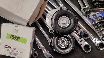 98 back Saturn S series 1.9 DOHC aftermarket belt tensioner rattle easy cure