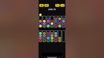 Level 113 ball sort puzzle