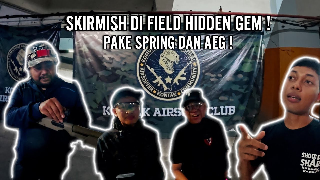 KITA SPRINGAN LAGI ! FIELD HIDDEN GEM DI JAKARTA ! [AIRSOFT INDONESIA]