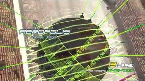 F-Zero GX - 1st Unused Course Preview of [Aeropolis -  Screw Drive]