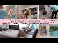 VERY PRODUCTIVE HOMEMAKING VLOG / CLEANING, COOKING, DECORATING, ORGANIZING, + EASY DESSERT RECIPE