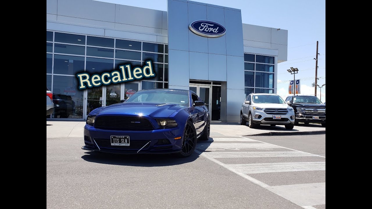 My Mustang got Recalled!! - Day at the Ford Dealership - YouTube