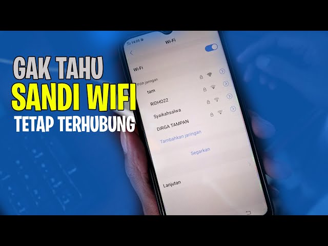Cara Menghubungkan Wifi Tanpa Tahu Kata Sandi class=
