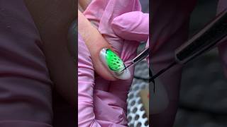 Бабочка киви на ногтях / МК сложные рисунки на ногтях / роспись ногтей / летние идеи маникюра