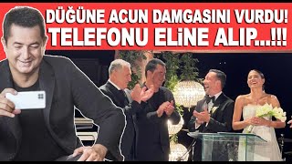 Oğuzhan Koç Demet Özdemir düğün gecesine Acun Ilıcalı damgasını vurdu!