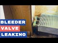 PLUMBING REPAIRS | CONVECTOR BLEEDER REPLACED