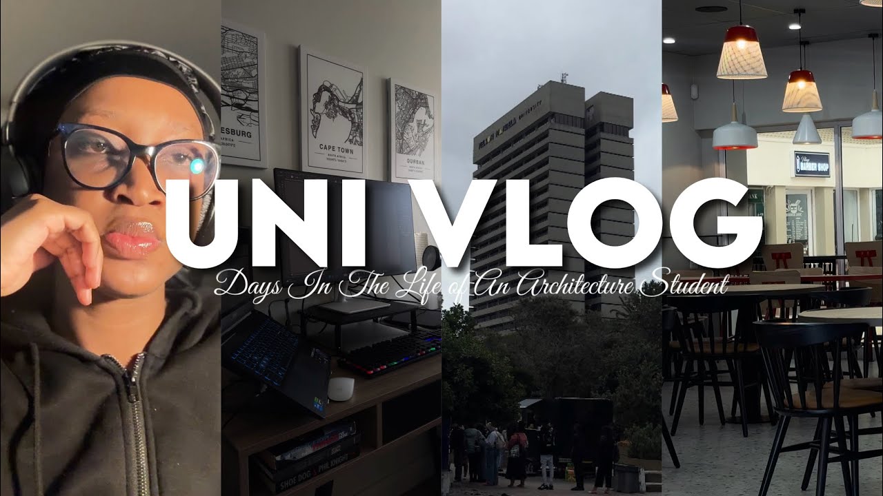 Architecture Student Vlog📐: Uni + Submissions + Presentations + Cooking | South African Vlogger 