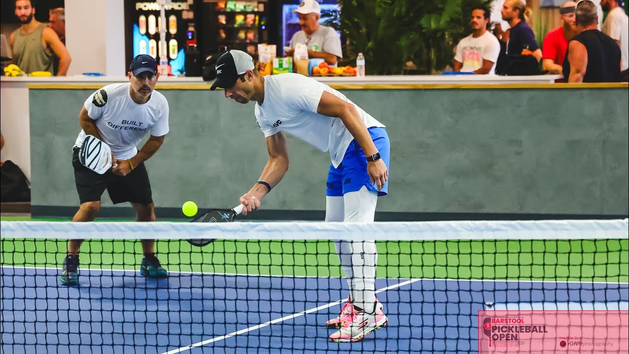 Barstool Pickleball Open Steinberg/Kaufman Vs Wolfe/Weiss YouTube