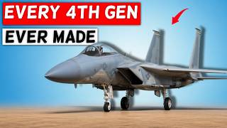 Every 4th Gen Fighter Jet Ever Made | All 33 Fighters Explained