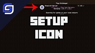 how to add a minecraft server icon