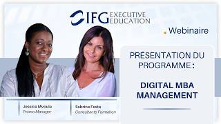 Présentation du programme : Digital MBA Management