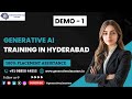 Generative AI Training In Hyderabad Online Demo Class 1