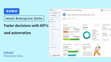 Intuit Enterprise Suite: Faster decisions with KPIs and automation