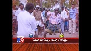 Tv9 Neevu Hellidu Naavu Kellidu Drunk Man Vs Protesters Demanding Ban Of Bars