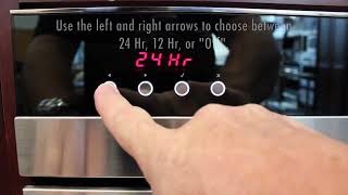 Setting the Time on Fisher & Paykel OB30/OB76 Wall Oven