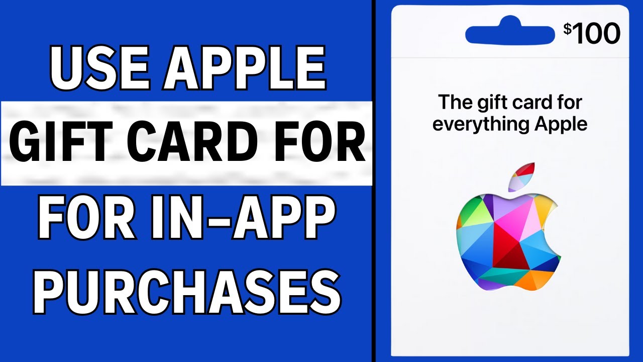 How To Use Apple Gift Card For In App Purchases LATEST GUIDE YouTube How To Use Apple Gift Card For In App Purchases LATEST GUIDE YouTube