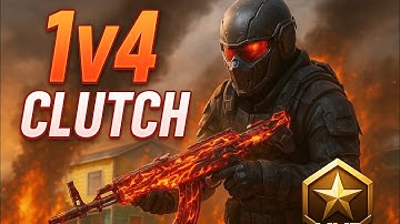 "1v4 CLUTCH 🔥 | AK117 Mythic Lava Remix | COD Mobile India MVP Victory Nuketown" @रावणराजcallofduty