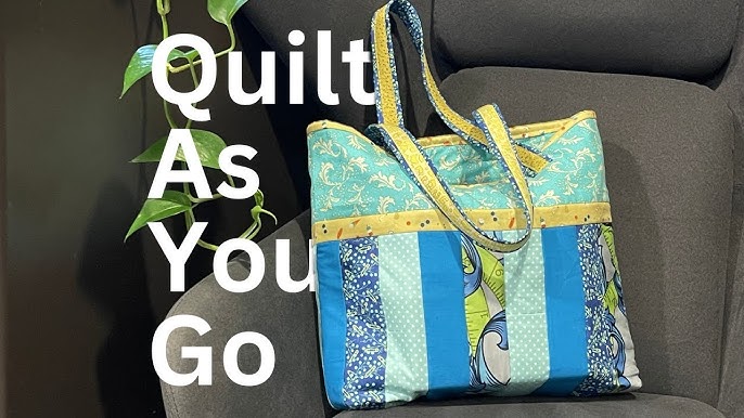 June Tailor Quilt As You Go Tote Bag-Tori 15X14X14
