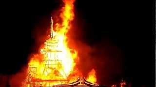 Burning Man 2012: Temple of Juno (burn)