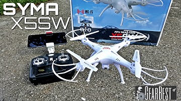 Syma X5SW Quadcopter - [Unboxing & Review] - 6 Axis - 2.4GHz - WIFI - FPV - 2MP Camera