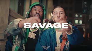 Mero x Tion Wayne Type Beat - “Savage” | Drill Type Beat 2023 Resimi