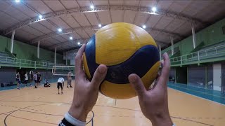 Treino de Vôlei em Primeira Pessoa | First Person Volleyball Training