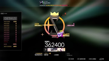 [DJMAX RESPECT V] Renovation - XeoN 5B MX PERFECT PLAY 100.00%