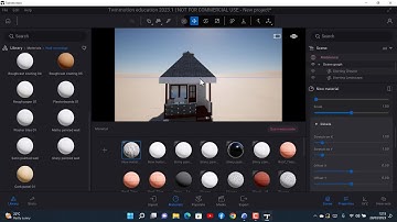Importing  Custom Texture in Twinmotion 2023.1 Preview 2 #engineering #twinmotion2023