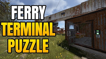 Ferry Terminal Monument Puzzle Guide In Rust | How To Run Ferry Terminal