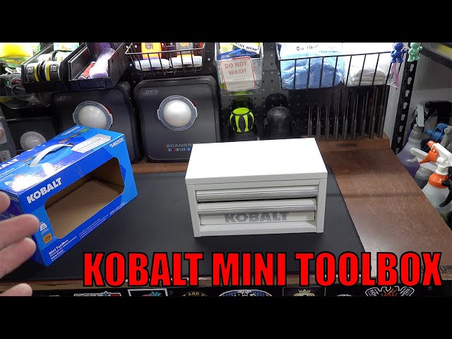 Kobalt MINI Tool Box .. Cool or Pointless? - YouTube