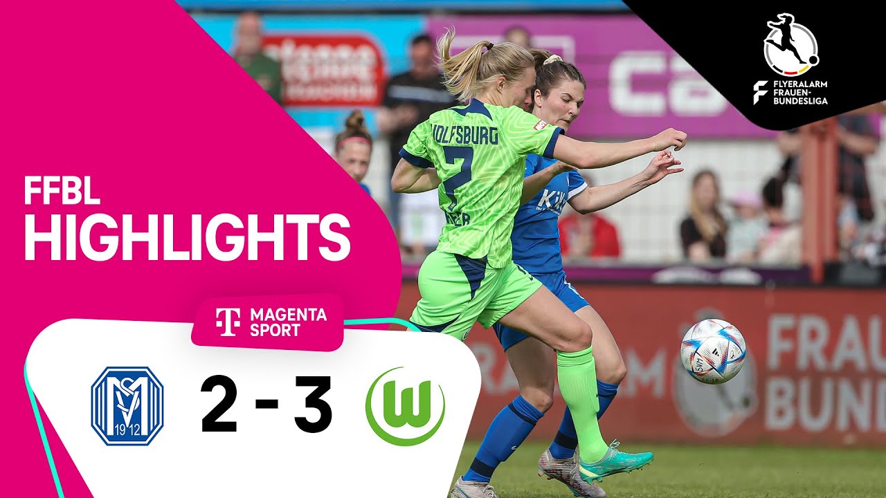 SV Meppen - VfL Wolfsburg Highlights FLYERALARM Frauen-Bundesliga 22/23