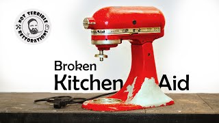 BEST birthday present I've ever made - Restoration of a broken KitchenAid