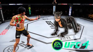 UFC4 Bruce Lee vs CatWoman EA Sports UFC 4 - Epic Fight