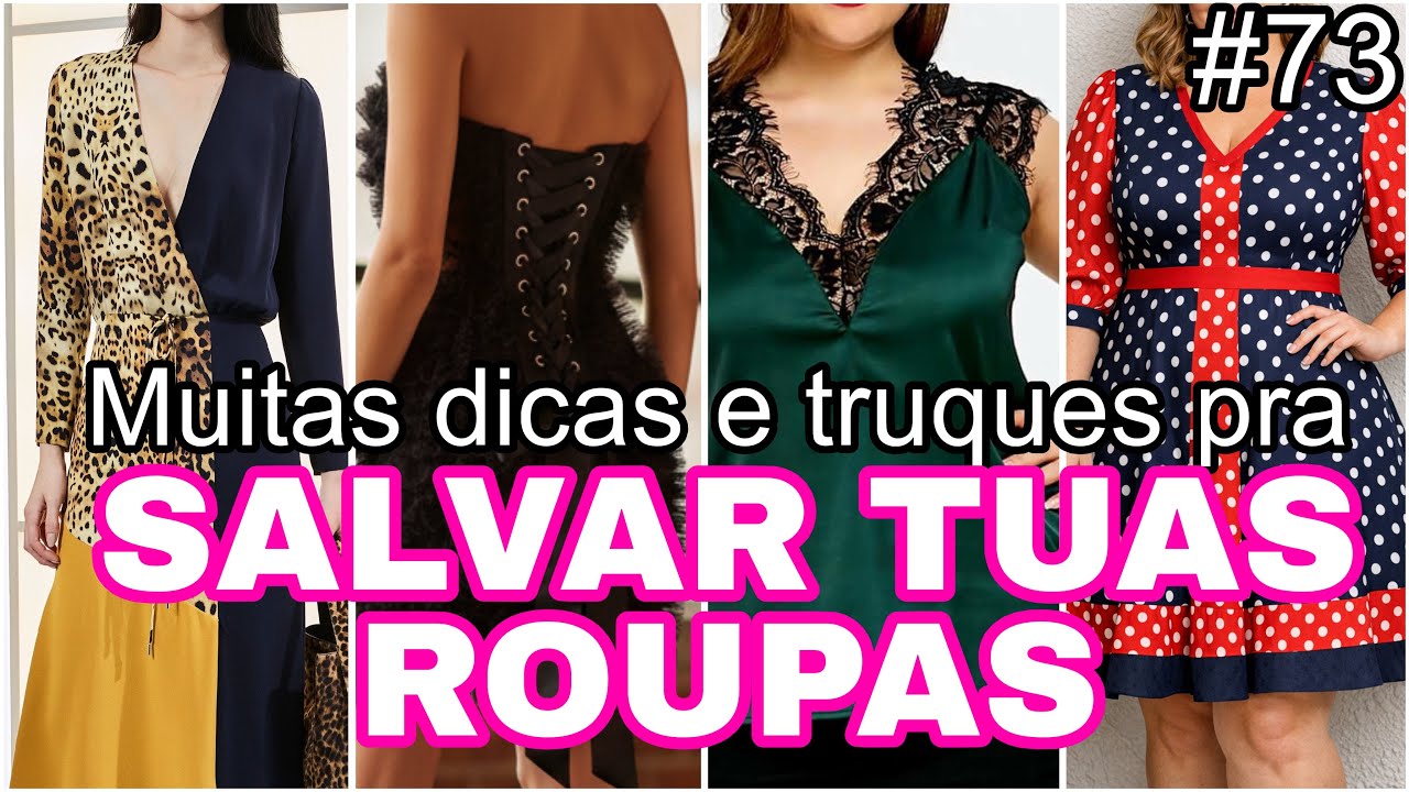 #73 Ideias e truques pra customizar e consertar / renove tuas roupas / Huda Nunes