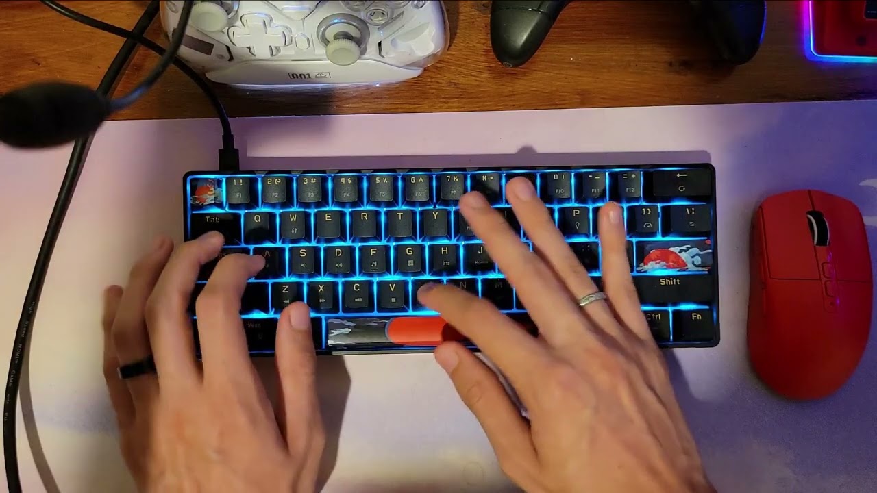 COSAS RANDOM QUE PEDÍ EN AMAZON (teclado Surmen GS61, bateria para laptop HP y camara Tapo)