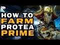 Warframe how to farm protea prime for free