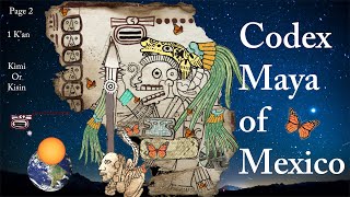 The Codex Maya Of Mexico Codice Maya Fully Explained Page-By-Page Formerly The Grolier Codex
