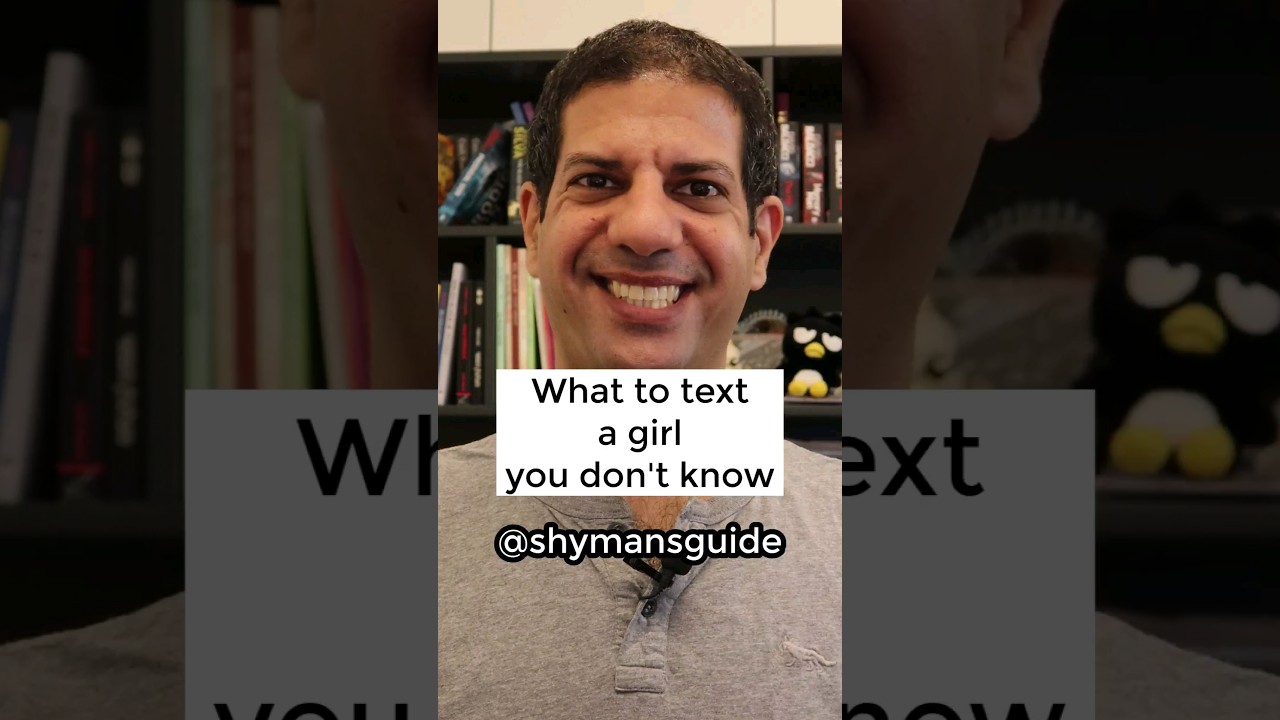 What to text a girl you don't know 